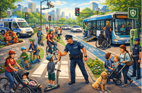 Une ville qui bouge et protège